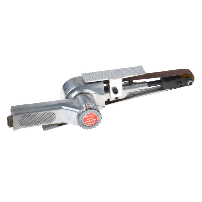  20x520 mm Cintura di levigatura a cinghia pneumatica a cinghia per hardware in tubo metallico 